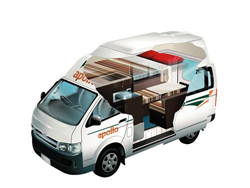 campervan hire new zealand example Hitop Camper