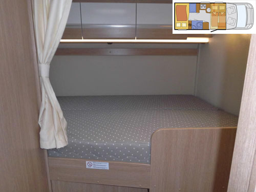 Motorhome hire example Family Standard