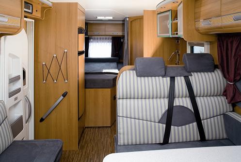 Motorhome hire example Comfort Luxury