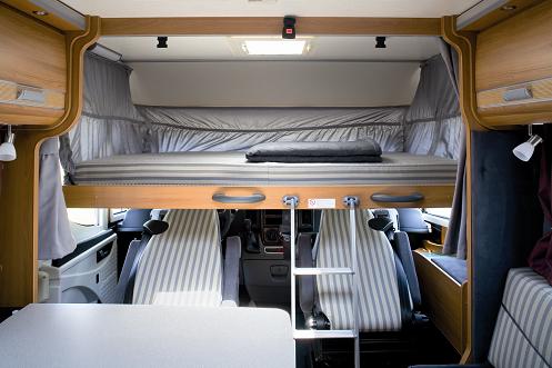 Motorhome hire example Comfort Luxury