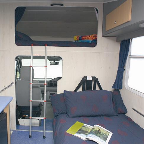 Campervan hire example Frontier