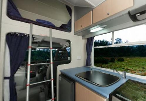 Campervan hire example Explorer