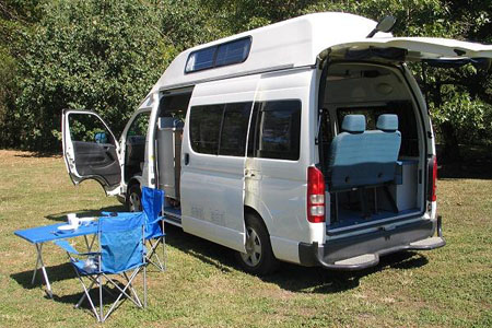 hire campervan example Paradise Family 5