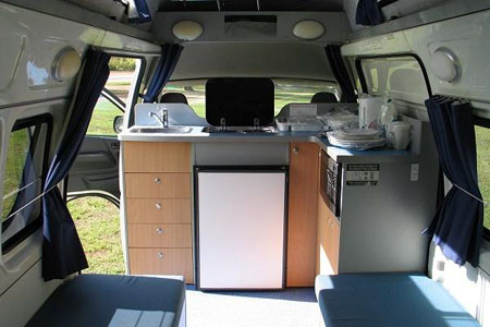 hire campervan example Paradise Family 5