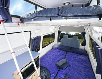 hire campervan example Paradise Family 5