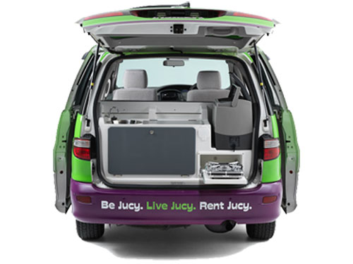 nz campervan hire example Cabana