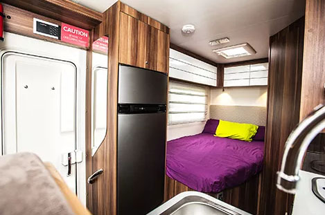 nz campervan hire example Casa 6