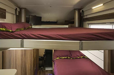 nz campervan hire example Casa 6