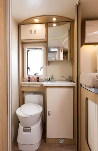 motorhome for rent example Lux Group - 4 berth