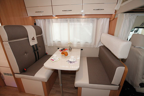 motorhome for rent example Lux Group - 7 berth