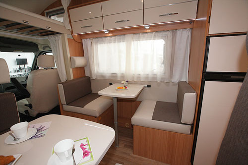 motorhome for rent example Lux Group - 7 berth