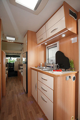 motorhome for rent example Lux Group - 7 berth