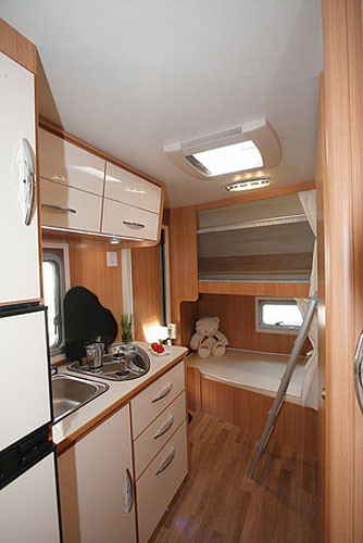 motorhome for rent example Lux Group - 7 berth