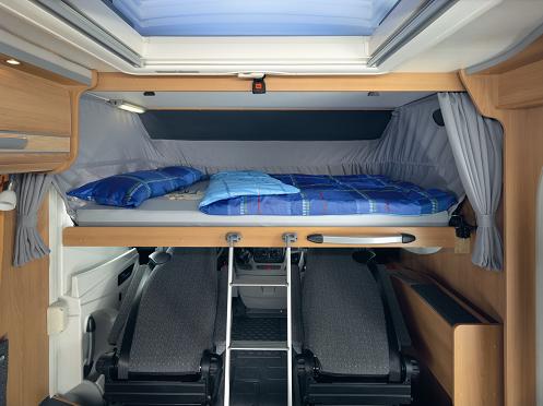 campervan hire europe example Comfort Standard