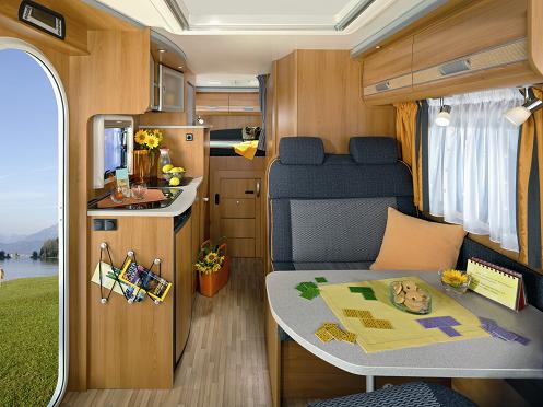 campervan hire europe example Comfort Standard