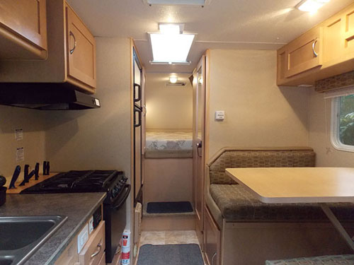 rv hire example Pickup 16