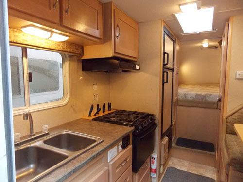 rv hire example Pickup 16