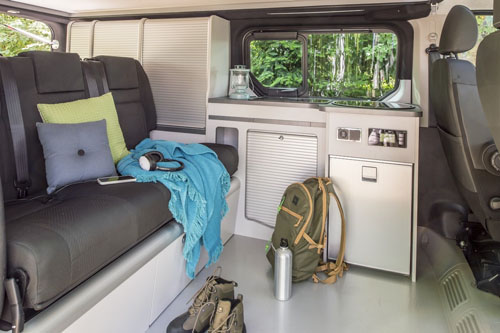 luxury rv rental example Hi-Top