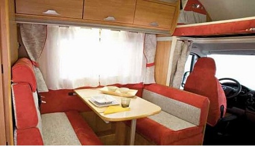 Campervan hire example Europeo 5