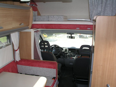 Campervan hire example Europeo 5