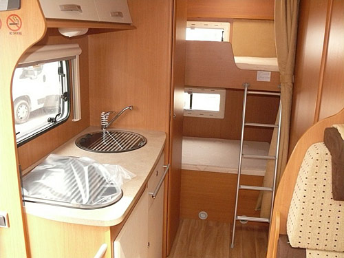 Campervan hire example Genesis 43 GF