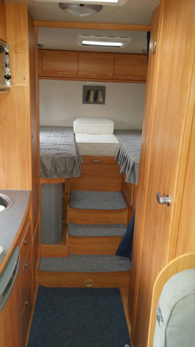 Campervan hire example Izola 697