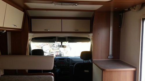 Campervan hire example Ahorn T660