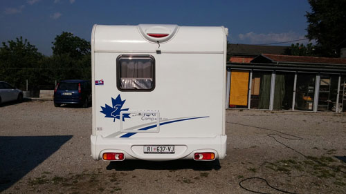 Campervan hire example Ahorn T660