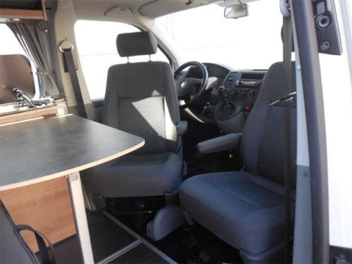 Campervan hire example M1 - Compact Van