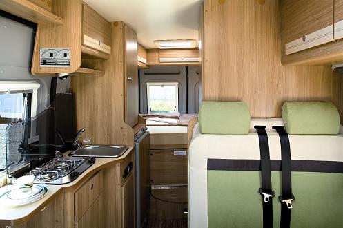 Motorhome hire example Compact Standard