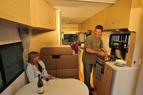 Motorhome hire example Platinum River - Flex