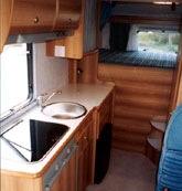 RV for rent example Cat C - Sky 500