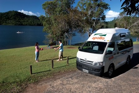 campervan hire new zealand example Hitop Camper