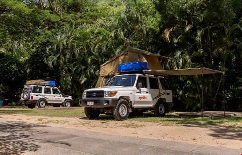 campervan hire new zealand example Overlander