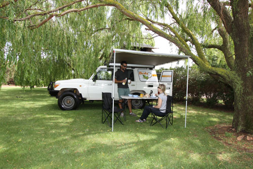 rent a rv example Safari Landcruiser 4WD