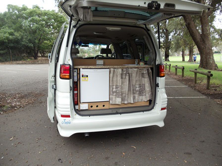 campervan hire australia example Elgrand Camper