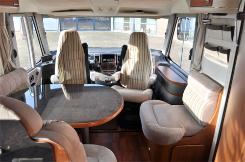 rv rent example Hymer B 524 STAR