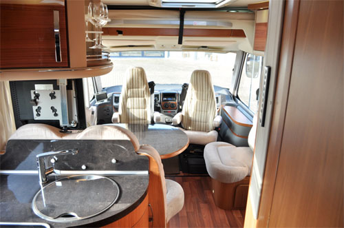 rv rent example Hymer B 524 STAR