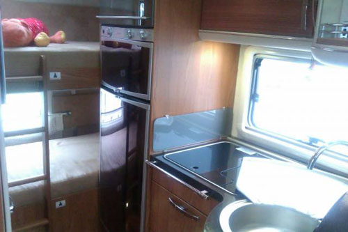 rv rent example Hymer Exsis I 644