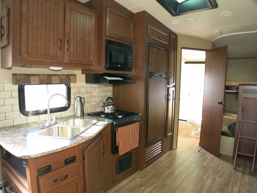 rent a camper example 31 Bunk 5th Wheel