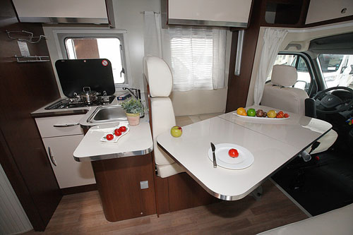 rent camper example Lux Group - 5 berth