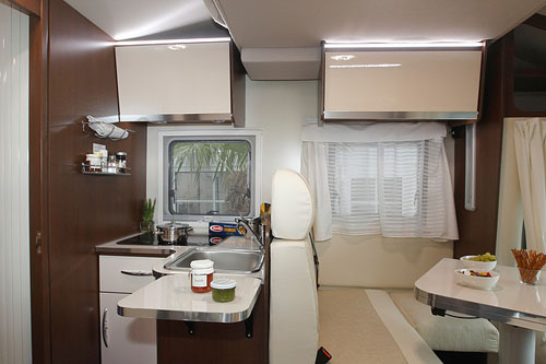 rent camper example Lux Group - 5 berth