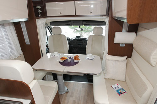 rent camper example Lux Group - 5 berth