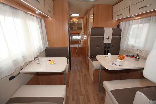 rent camper example Lux Group - 7 berth