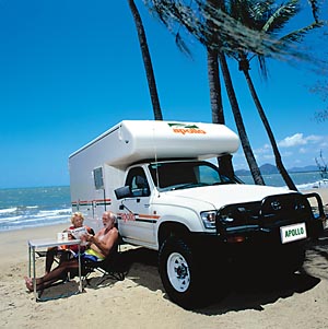 camper hire example Adventure Camper