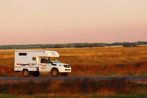 camper hire example Adventure Camper