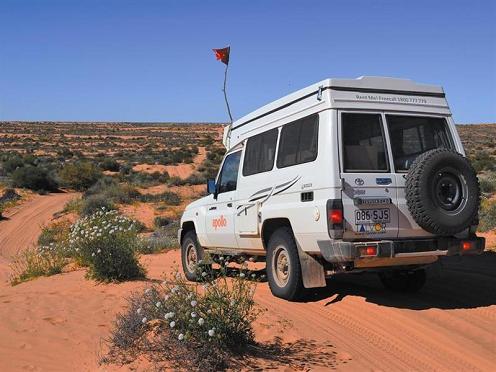 camper hire example Trailfinder Camper