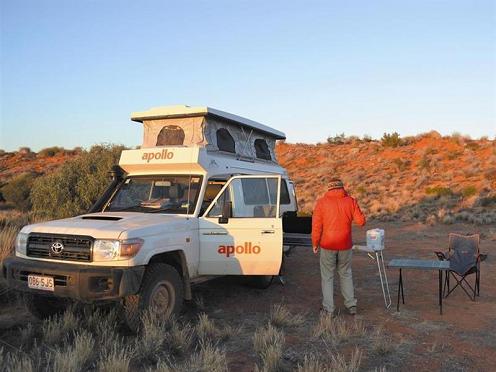 camper hire example Trailfinder Camper