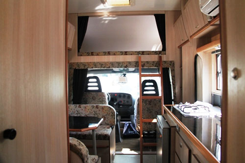 camper for rent example Alcove