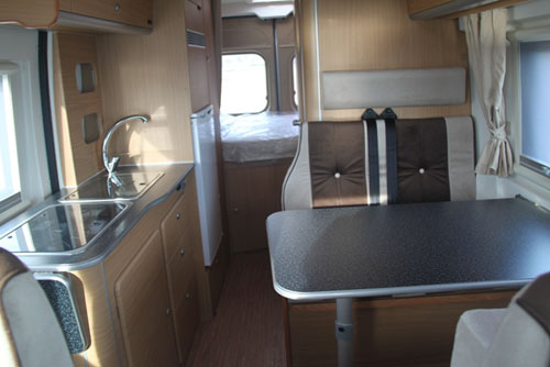 rent campervan example Comfort